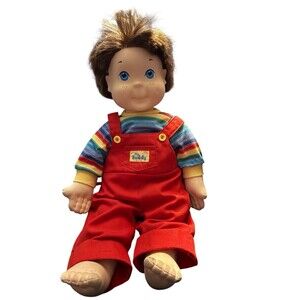Vintage 1985 MY BUDDY Doll Hasbro Original Outfit Blue Eyes Brown Hair Freckles